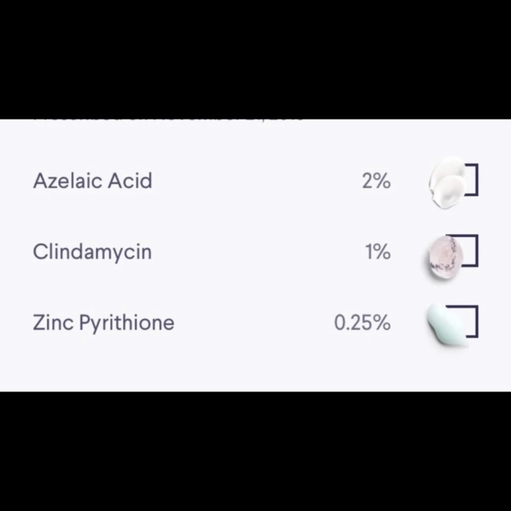 Curology single acne cream